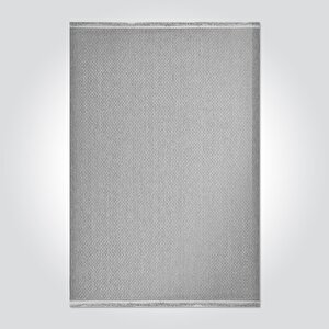 Napoli Gri Halı - 9032gr 100x300 cm