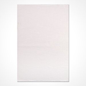 Liza Beyaz Modern Halı - 18551 80x300 cm