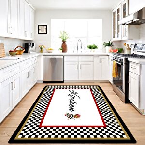 Kitchen Yıkanabilir Kilim - 4007 80x150 cm