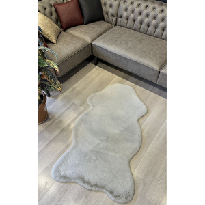 Gri Suni Tavşan Post - 1002g 80x150 cm