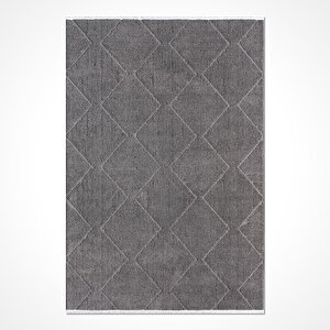 Juiz Antrasit Geometrik Desen Halı - Ju003 120x180 cm
