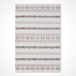 Cool Renkli Geometrik Desen Halı - Ces03 80x150 cm