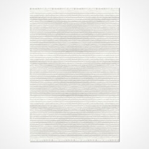 Liya Beyaz Yıkanabilir Kilim - 8258 100x300 cm