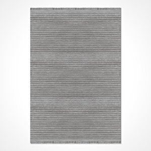 Liya Gri Yıkanabilir Kilim - 8255 100x300 cm