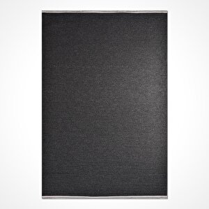 Liya Bukle Antrasit Yıkanabilir Kilim -8264 120x180 cm