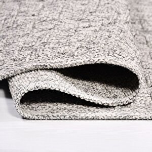 Belen Gri Modern Halı - Br005