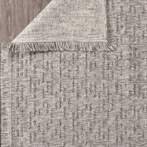 Belen Gri Modern Halı - Br005 120x180 cm