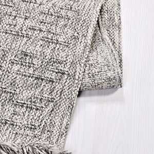 Belen Gri Modern Halı - Br005