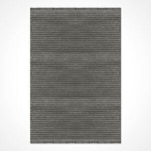 Liya Antrasit Yıkanabilir Kilim - 8256 100x300 cm