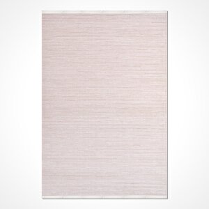 Lara Bej Düz Modern Halı - 8401