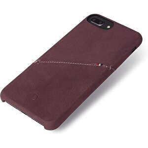 Decoded Apple İphone 7 / İphone 8 Uyumlu Deri Kılıf Koyu Mor