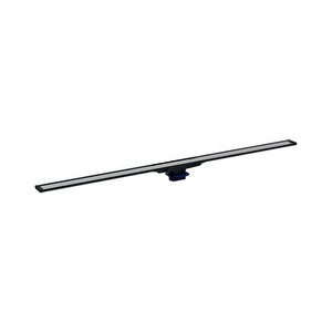 Geberit Cleanline20 Duş Kanalı Kapağı 30-90 Cm Paslanmaz Çelik - Siyah Kenar 154.450.00.1