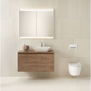 One Çanak Lavabo Yatay Çıkış 50x42 Batarya Delikli 505.051.00.1