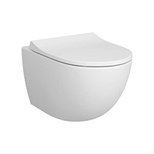 Vitra Sento 7748b001-0559 Rim-ex Asma Klozet, 54 Cm, Mat Beyaz