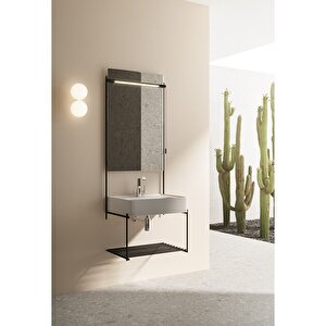 Vitra Equal 7241b403-0001 Lavabo, Beyaz, 60 Cm