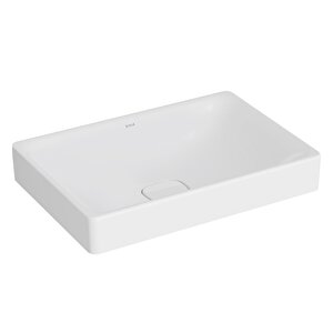 Vitra Metropole 7535b001-1398 Dikdörtgen Çanak Lavabo, 60cm, Mat Beyaz