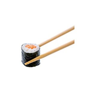 Desenli Yıkanabilir Kore Japon Çin Bambu Chopsticks Yemek Çubuğu - 24 Cm. - 5 Çiftlik 1 Paket