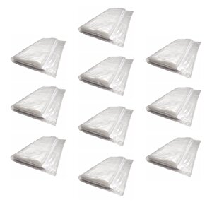 Vakumsuz Şeffaf Tek Kişilik Yatak Baza Saklama Taşıma Kılıfı Poşeti Torbası 120x200 Cm. - 10 Adet