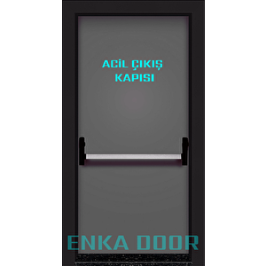 Enka Door Yangın Kapısı - Acil Çıkış Kapısı E120 Serti̇fi̇kali