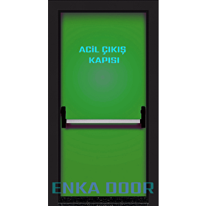 Enka Door Acil Çıkış Kapısı - Yangın Kapısı E120 Sertifikalı