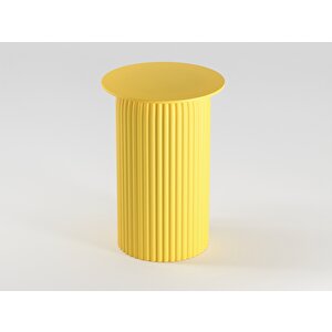 Seton Sehpa 65 Cm Krom Sarı