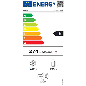 Bosch Kgn76cie0n Kombi No Frost Buzdolabı