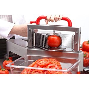 Cancan Profesyonel Domates Ve Mozzarella Dilimleme Makinesi