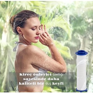 5 Fonksiyonlu Çelik Su Tasarruflu Filtreli Turbo Jet Duş Başlığı Siyah