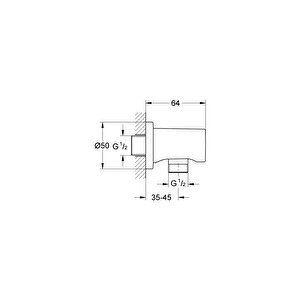 Rainshower® Su Çıkış Dirseği - 27057en0