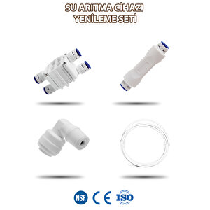 Su Arıtma Cihazı Yenileme Ve Bakım Kiti Shut Off Flow Valfe
