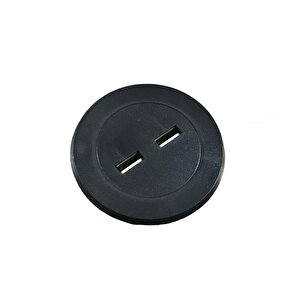 Masa Oturma Grubu Için Mini Usb Şarj Cihazı Siyah Adaptör Dahil