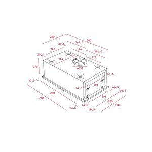 Gfh 73 Canopy Aspiratör Çeli̇k