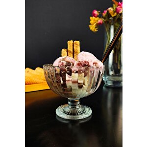 Ice Cream Noor 6’lı Dondurmalık Ve Tatlı Sunum Kase Seti 10 Cm
