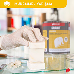 GRANIT Renkli Bej Mermer Granit Ve Taş Yapıştırıcı 1000 Gr