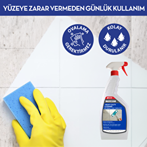Vht62 Maxiclean Sert Yüzey Temizleyici Cila Kir Yağ Sökücü Doğal Taş Seramik Porselen 500 Ml
