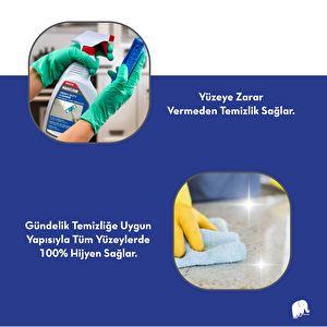Vht62 Maxiclean Sert Yüzey Temizleyici Cila Kir Yağ Sökücü Doğal Taş Seramik Porselen 500 Ml
