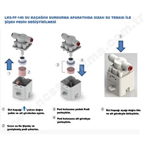 Su Kaçağı Aparatı Yedek Pedi
