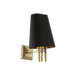 Lampaluce Lusso Modern Şapkalı Aplik Sarı 40cm