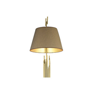 Lampaluce Giraffa Modern Tasarım Lambader Altın Renk 170cm