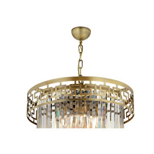 Lampaluce Piano Tasarımı Salon Avizesi Sarı 50x100cm