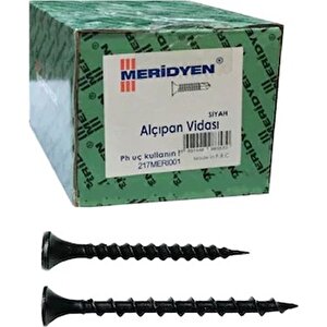 3,5x45 Alçıpan Vidası Sivri 500 Adet