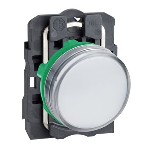 Electric Xb5avm1 230...240v Entegre Led'li Beyaz Sinyal Lambası Ø22 Düz Lens