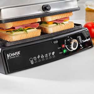 Schafer Concept Grill Tost Ve Izgara Makinesii-inox