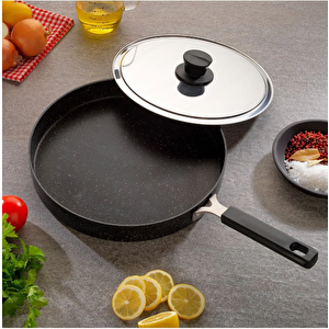 Fish Pan Kapaklı Balık Tavası 32 Cm-2 Parça