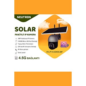 3mp 4g Solar Güneş Enerjili Ip Kamera