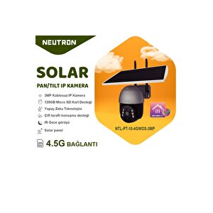 3mp 4g Solar Güneş Enerjili Ip Kamera