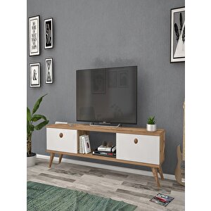 140 Cm Eda Atlantik -beyaz Tv Ünitesi