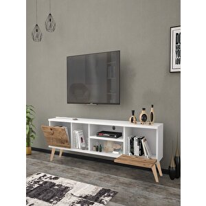 160 Cm Esin Beyaz-atlantik Tv Ünitesi