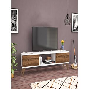 140 Cm Eda Beyaz-haliç Tv Ünitesi