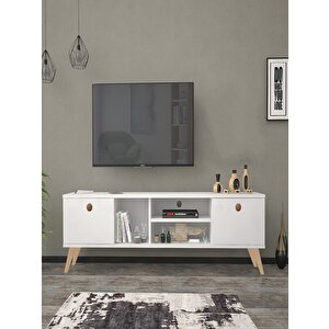 160 Cm Esin Beyaz Tv Ünitesi